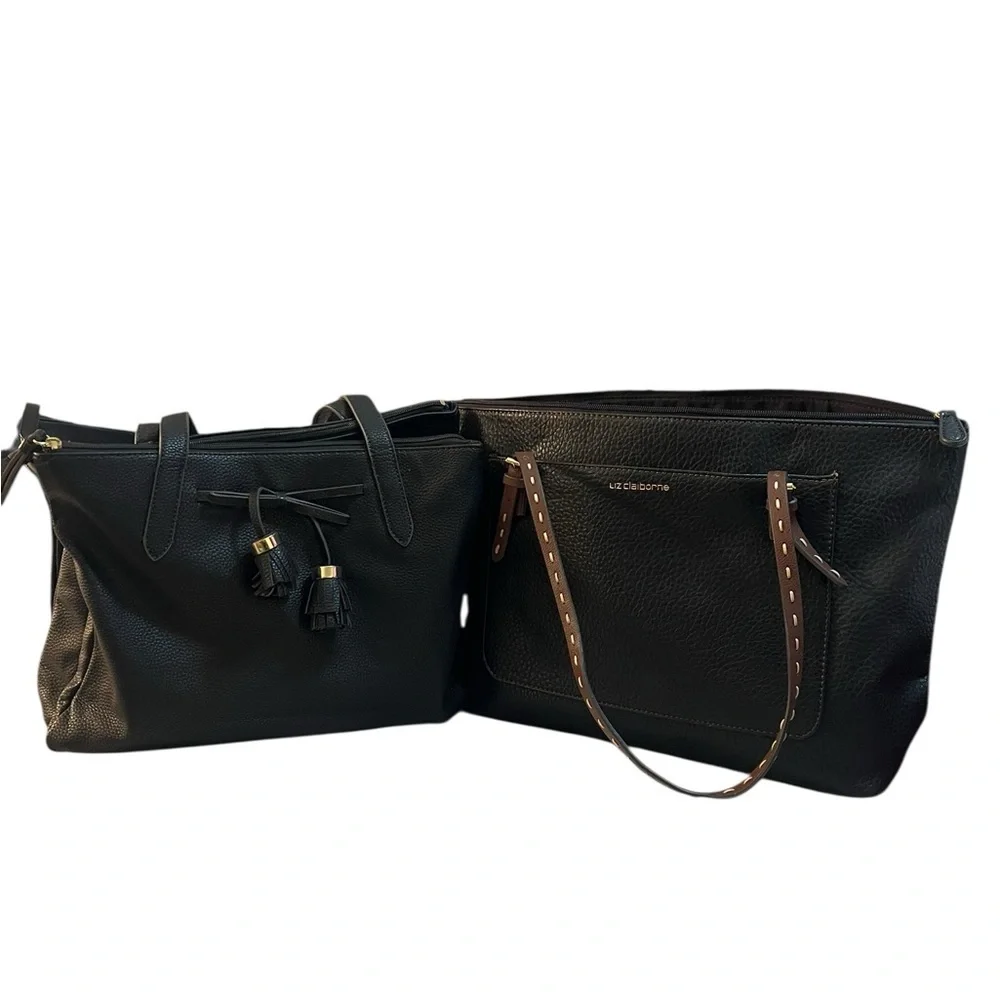 Liz Claiborne Black and Brown Purses